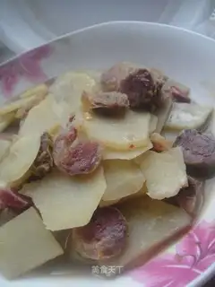 cured potato chips