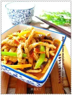 fish-flavored pork