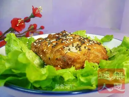 Honey crispy chicken steak