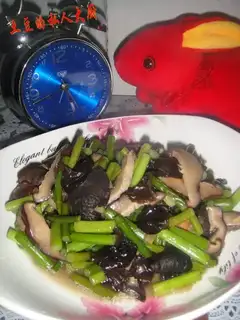 stir-fried garlic sprouts