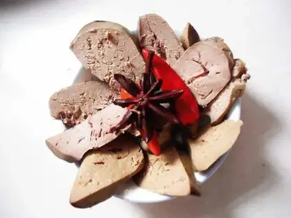 Spiced Braised Chicken Liver