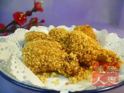 Crispy chicken wings root