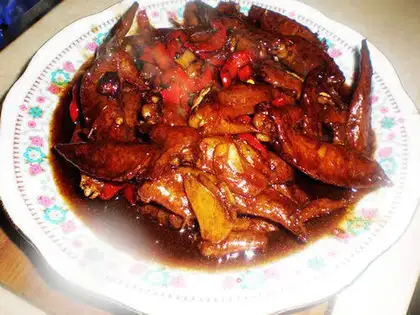 Braised chicken wings tips