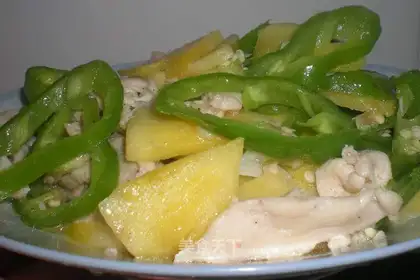Pineapple chicken tenderloin