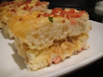 Pork floss sandwich ham bread