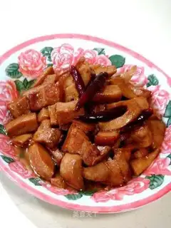 braised mushroom with pork
