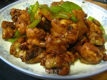 Dry fried chicken calves