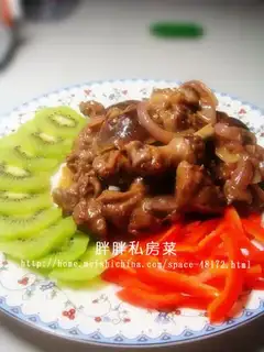 Roasted duck in red wine