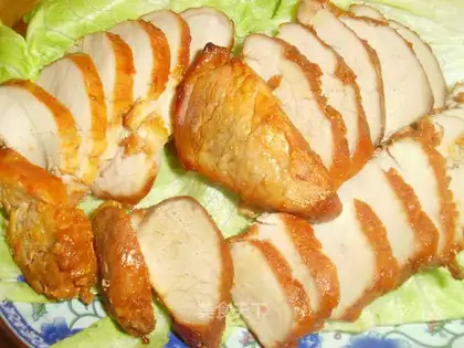 Japanese-style roast pork