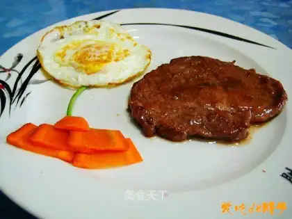 Pan-fried steak