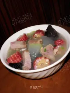 Corn bacon soup