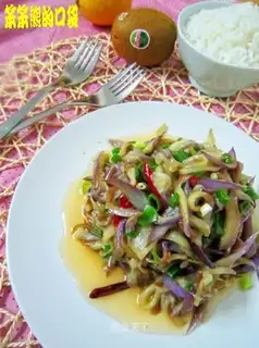 stir-fried shredded tomato