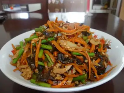 fish-flavored pork