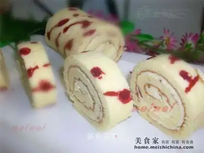 cheese cream cake roll