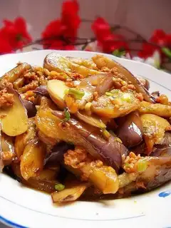 Minced pork and eggplant