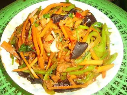 fish-flavored pork
