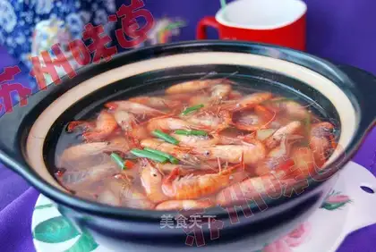 Salted river shrimp