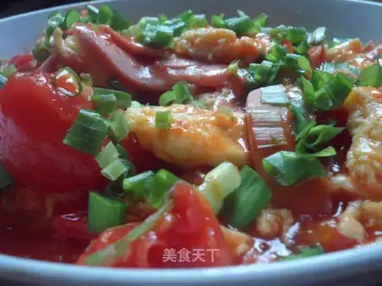 tomato scrambled eggs