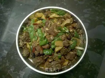 saute spicy chicken
