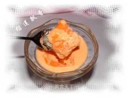 Papaya pudding