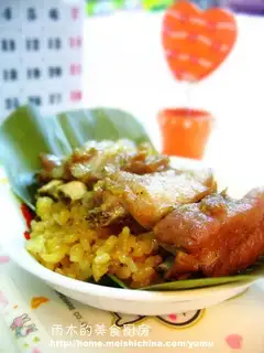 Rice ribs with rice dumplings and fragrant
