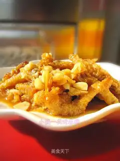 Tiger skin chicken feet