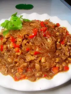 Minced pork and vermicelli