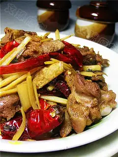 Braised duck with sour bamboo shoots