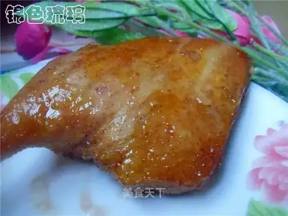 Honey-sauce roast duck legs