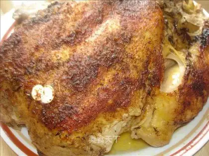 Western-style sesame roast chicken