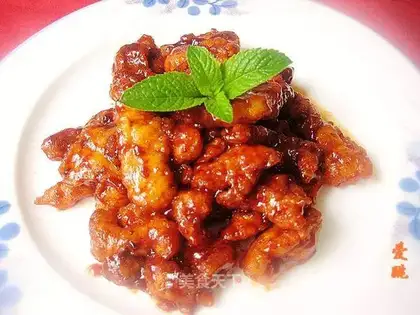 Sweet and sour pork leg meat