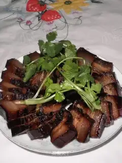 Steamed bacon