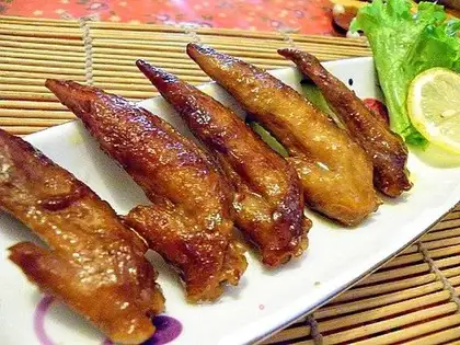 Braised fin tips
