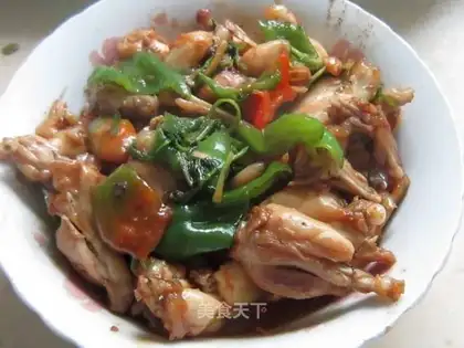 stir-fried bullfrog