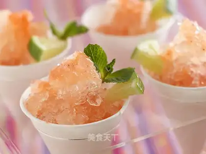 Strawberry and Mango Ice Crisp