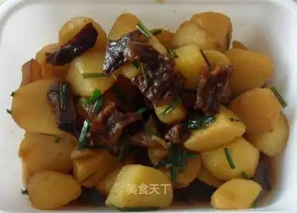 stir-fried potatoes