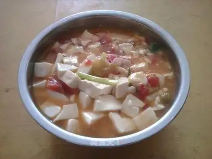 Tomato tofu