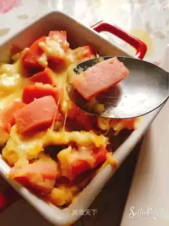 Cheese and potatoes