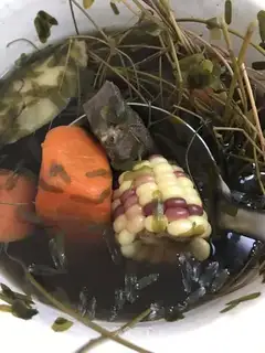 Chicken weeds and pigs
