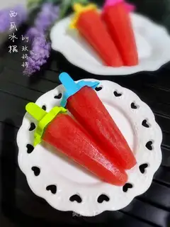 Watermelon popsicles