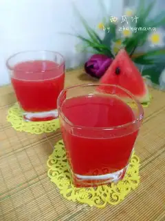 Watermelon juice