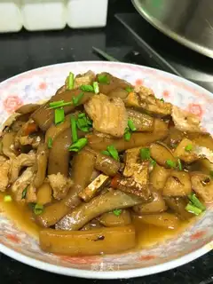 Salted fish eggplant