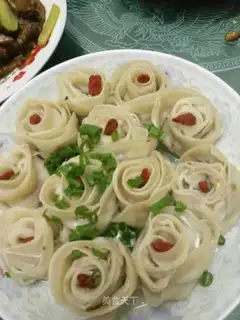 Skinned roses