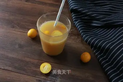 Orange lemon tea