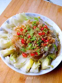 Garlic fans steaming doll food