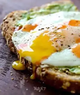 Butter egg toast