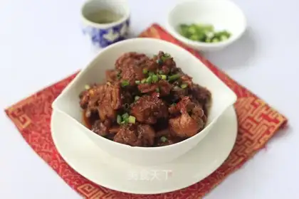 Eggplant duck