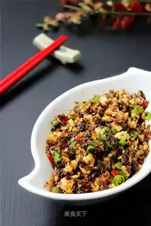 Chicken rice sprouts