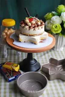 Double cheesecake