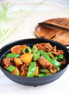 Spicy potato chicken